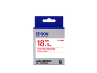 Epson Label Cartridge Standard LK-5WRN Red/White 18mm (9m)