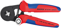 Knipex 97 53 04 SB cable crimper Crimping tool Black, Blue, Red