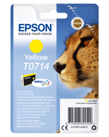 Epson Cartucho T0714 amarillo (etiqueta RF)