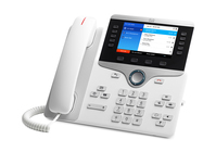 Cisco IP Business Phone 8851, 5-inch WVGA Colour Display, Gigabit Ethernet Switch, Class 4 PoE, USB Port, 10 SIP Registrations, 1-Year Limited Hardware Warranty (CP-8851-K9=)
