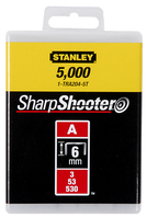 Stanley Light Duty Staples - Type A 5/53/530