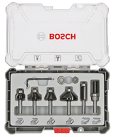 Bosch 2607017468 Juego de fresas 6 pieza(s)