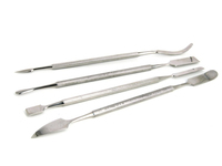 Ideal-tek Kit of 4 stainless steel spatulas