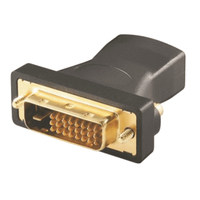 M-Cab 7000983 changeur de genre de câble HDMI DVI-D Noir