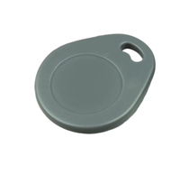ELATEC KeyFob RFID-Etikett Grau 1 Stück(e) Acrylnitril-Butadien-Styrol (ABS)