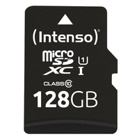 Intenso 3424491 flashgeheugen 128 GB MicroSD UHS-I Klasse 10