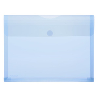 FolderSys 40105-44 Aktenordner Polypropylen (PP) Blau, Transparent A4