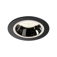 SLV NUMINOS M Spot lumineux encastrable Noir, Chrome LED