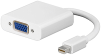 Microconnect MDPVGA2 Videokabel-Adapter 0,2 m Mini DisplayPort VGA (D-Sub) Weiß