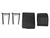 Nanlite BD-PT30C+EC szoftbox tartozék Fekete, Ezüst Diffúzor