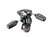 Manfrotto MH804-3W tripod head Black Polymer 3/8"