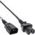 InLine B-16811C power cable Black 3 m C15 coupler IEC C14