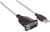 Manhattan 151849 cavo seriale Nero 1,8 m USB Serial/COM/RS232/DB9