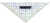 Linex 2621GH 45° Dreieck Polystyrene Transparent, Gelb