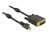 DeLOCK 85637 adapter kablowy 5 m Mini DisplayPort DVI Czarny