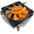Inter-Tech Argus T-200 Processeur Refroidisseur 8 cm Noir, Orange