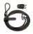 Lenovo Kensington MicroSaver Security Cable Lock kábelzár Fekete 1,8 M