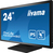 iiyama ProLite T2452MSC-B1 számítógép monitor 60,5 cm (23.8") 1920 x 1080 pixelek Full HD LCD Érintőképernyő Többfelhasználós Fekete