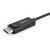 StarTech.com 3ft (1m) USB C to DisplayPort 1.4 Cable 8K 60Hz/4K - Bidirectional DP to USB-C or USB-C to DP Reversible Video Adapter Cable -HBR3/HDR/DSC - USB Type-C/TB3 Monitor ...