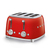 Smeg TSF03RDUK toaster 4 slice(s) 2000 W Red