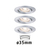 Paulmann 942.97 Einbaustrahler Nicht austauschbare(s) Leuchtmittel LED