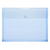 FolderSys 40105-44 Aktenordner Polypropylen (PP) Blau, Transparent A4