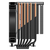 Jonsbo HX6250 Processor Koelplaat/radiatoren 14 cm Zwart 1 stuk(s)