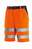 BIG Arbeitsschutz 4345 Pantaloncini Blu marino, Arancione