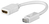 Goobay 51745 adaptador de cable de vídeo 0,1 m Mini-DVI HDMI tipo A (Estándar) Blanco