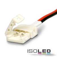 Article picture 1 - Flex strip clip cable connector 2-pole :: white for width 8mm