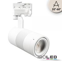 image de produit - Spot sur rail à 3 PH focalisant "Fruit Light" :: 35W :: 20°-60° :: blanc mat