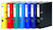 Segregator DONAU Master-S z szyną, PP, A4/50mm, niebieski