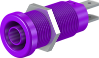 4 mm Sicherheitsbuchse violett XEB-1R