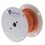 Alpha Wire Alpha Essentials Datenkabel, 1-paarig 0,33 mm² Ø 4.97mm Folie Schirmung PVC isoliert Twisted Pair Orange