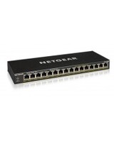 Netgear Switch 16x GE GS316PP unmanaged Lüfterlos FlexPoE 1 Gbps 16-Port Power over Ethernet Unmanaged
