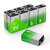 GP Super Alkaline Batterie 9V Block 8er Pack
