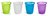 Durable TREND Plastic Waste Recycling Bin | 16 Litre | Translucent Purple