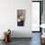 Relaxdays Spiegelschrank, 2 Fächer, Handtuchhalter, H x B x T: 55 x 40 x 14,5 cm, Badezimmer Hängeschrank, weiß/natur