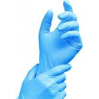 Plus Prime Nitrile Powderfree Glove Blue Pack 100 - Size Small