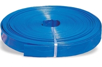 PVC - Flachschlauch, verstärkt, 50 m lang, blau, 4" (103 mm)