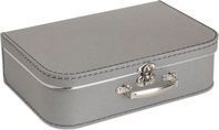 BIGSO BOX OF SWEDEN Aufbewahrungsbox Suitcase 503254133H00 grau 2er-Set
