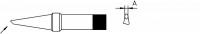 Lötspitze, Rundform, Ø 6.8 mm, (D x L) 2.4 x 34.5 mm, 480 °C, PT BB9