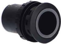 Berührungsloser Schalter, 24 V, 22 mm, schwarz, ohne Timer, CW1H-DM1NGR-C