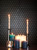 Kerzenleuchter; 10x16 cm (ØxH); silber