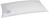 Nackenstützkissen Microgel; 40x80 cm (BxL); weiß