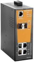 Weidmüller IE-SW-AL06M-4GTPOE-2GESFP Ipari Ethernet switch 10 / 100 / 1000 MBit/s PoE funkció