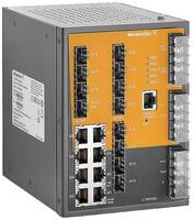 Weidmüller IE-SW-SL20M-8GT-12GESFP-HV Ipari Ethernet switch 10 / 100 / 1000 MBit/s