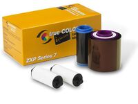 ZXP 7 Series colour ribbon YMCUvK, for 750 images (single-sided) or 375 images (dual-sided) Printer Ribbons