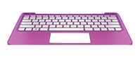 Keyboard (UK) Top Cover 793836-031, Housing base + keyboard, UK English, HP, Stream 11-d000 Einbau Tastatur