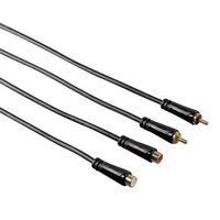 6 Audio Cable 3 M 2 X Rca , Black ,